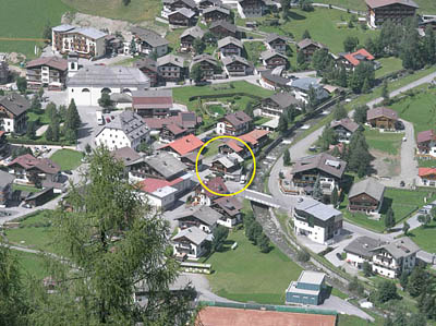 Haus Alpenheim Lage im Ort