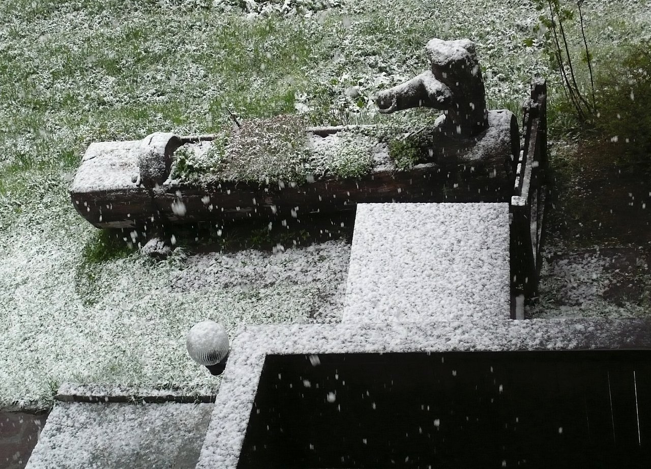 Schnee im Mai Schnee im Mai