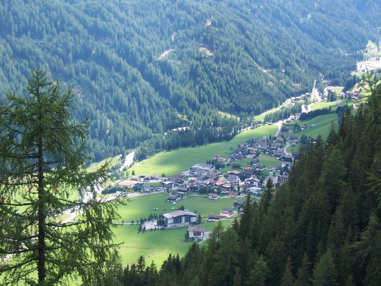 Blick ins Tal von Tögisch