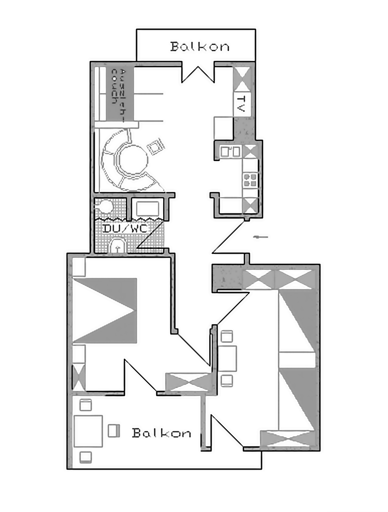 Haus Weiden Wohnung 5 Grundrissplan